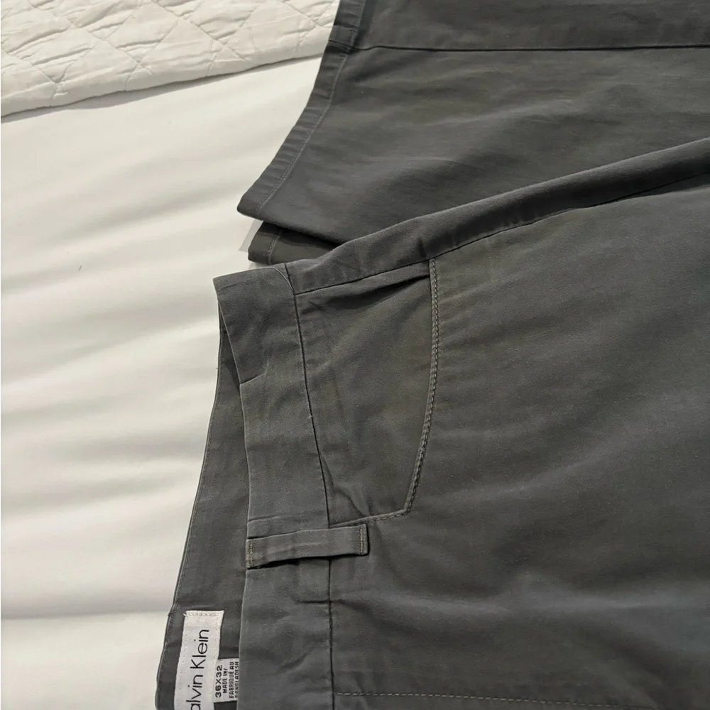 Calvin Klein Charcoal Trousers - Picture 6 of 6